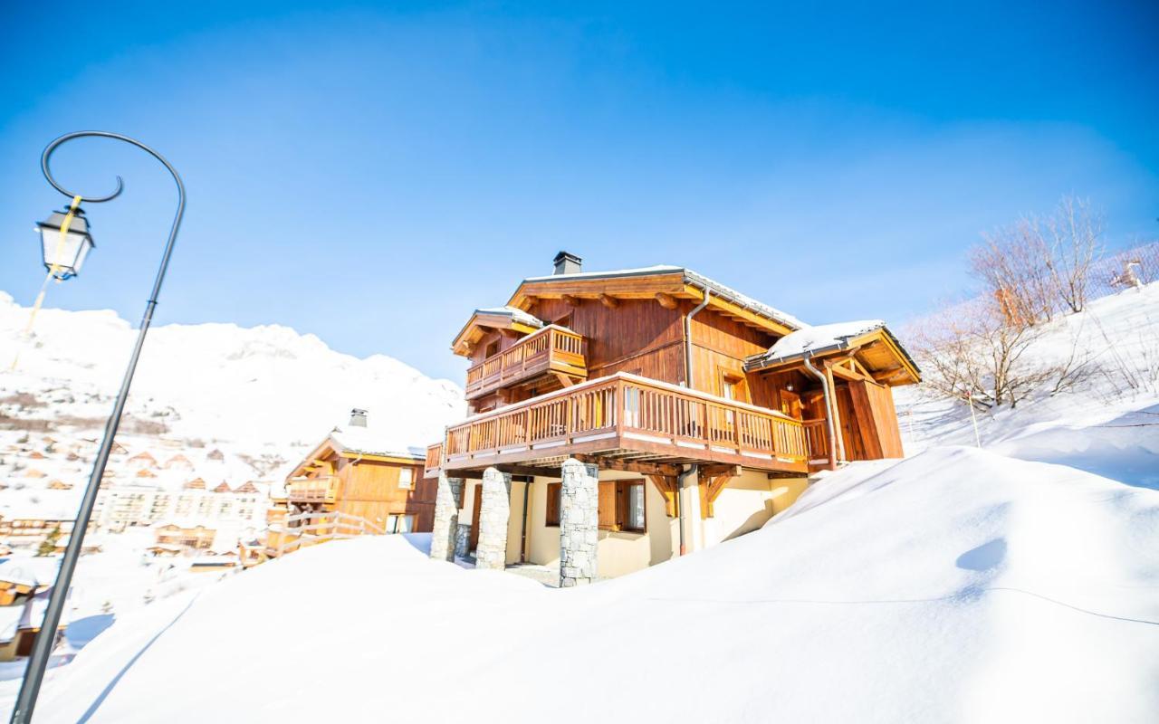 Parc Madeleine - Chalets แซ็ง-ฟร็องซัว-ลองฌองป์ ภายนอก รูปภาพ