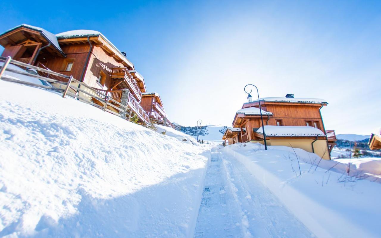 Parc Madeleine - Chalets แซ็ง-ฟร็องซัว-ลองฌองป์ ภายนอก รูปภาพ