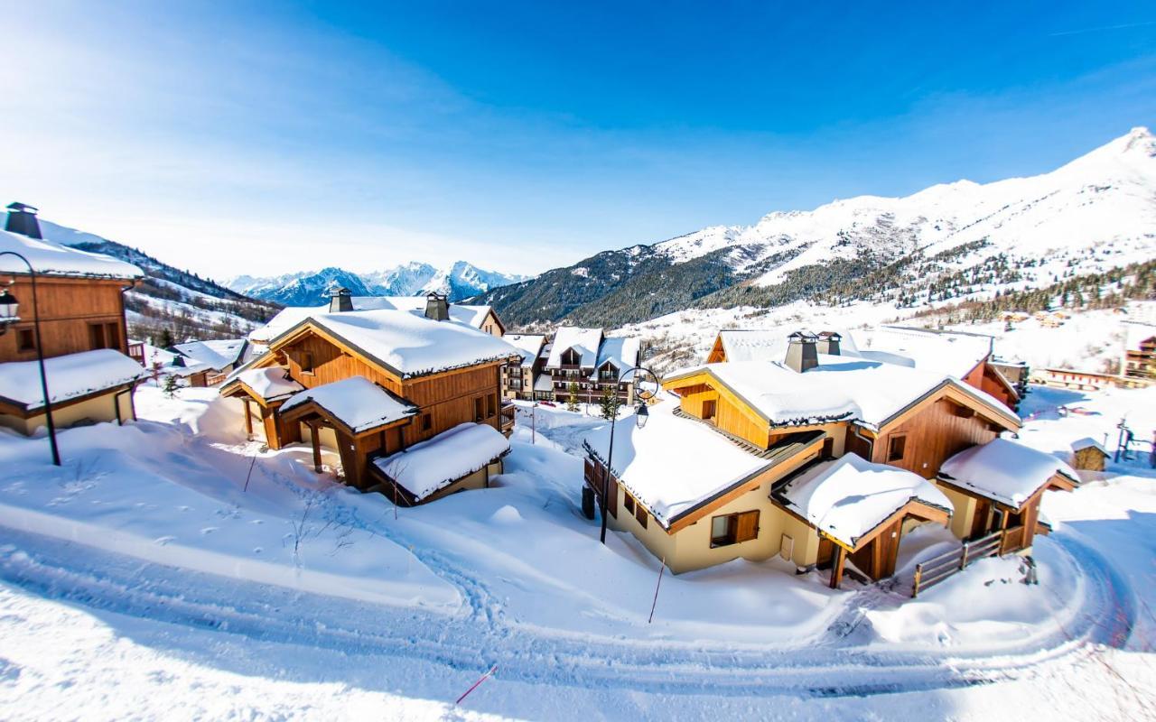 Parc Madeleine - Chalets แซ็ง-ฟร็องซัว-ลองฌองป์ ภายนอก รูปภาพ